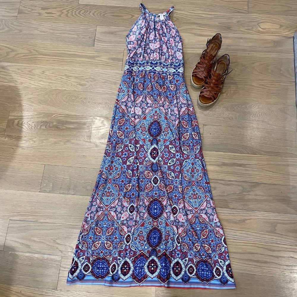 Keyhole Halter Maxi
